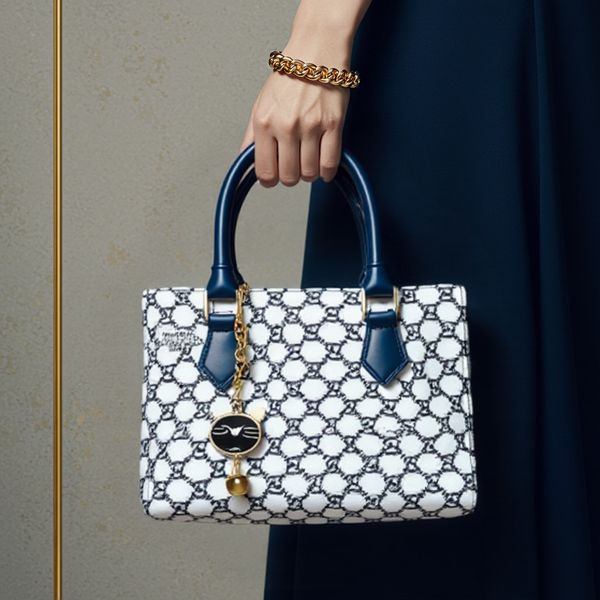 High Quality Bag With Unique Handle for Girls – Where Statement Style Meets Everyday Practicality!